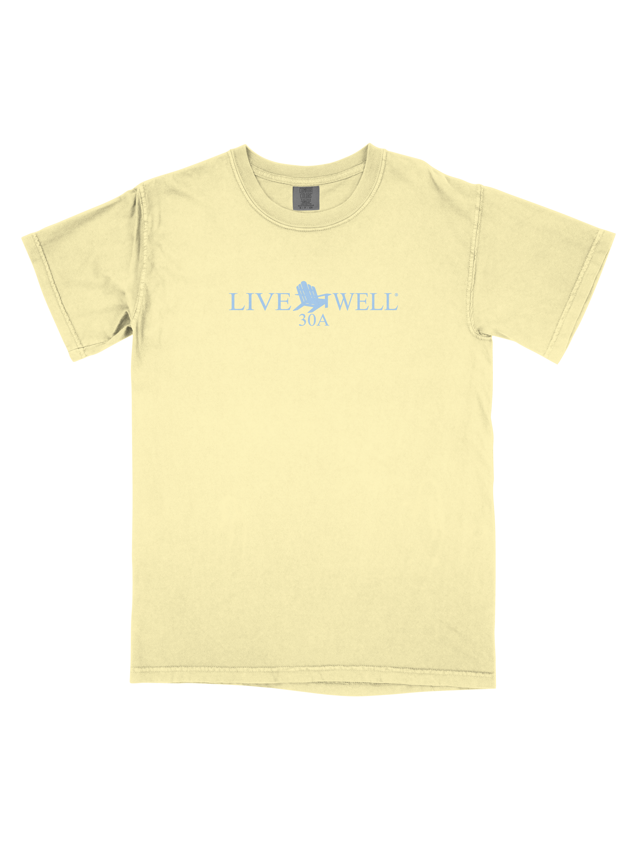Live Well Classic Logo Comfort Colors T-Shirt