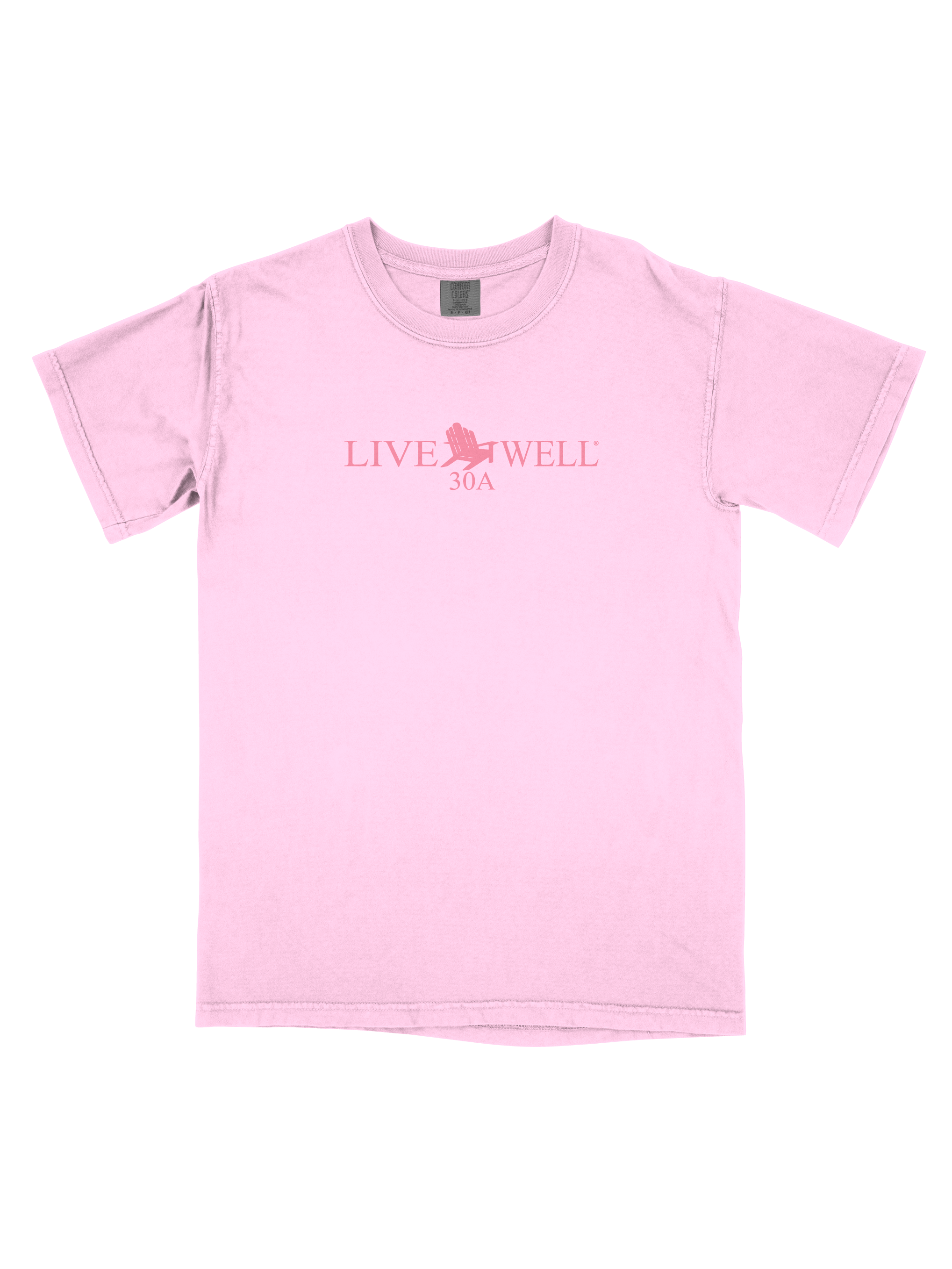Live Well Classic Logo Comfort Colors T-Shirt