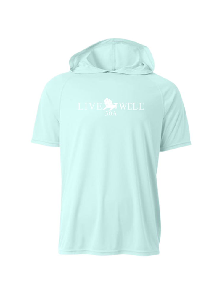 Live Well 30A Classic Logo Youth Performance Hoodie