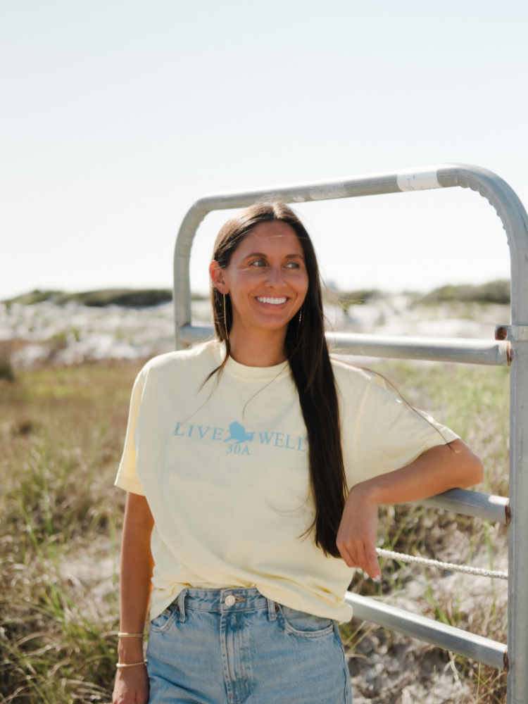 Live Well Classic Logo Comfort Colors T-Shirt