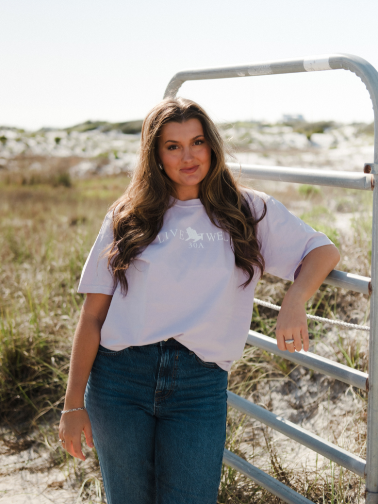 Live Well Classic Logo Comfort Colors T-Shirt