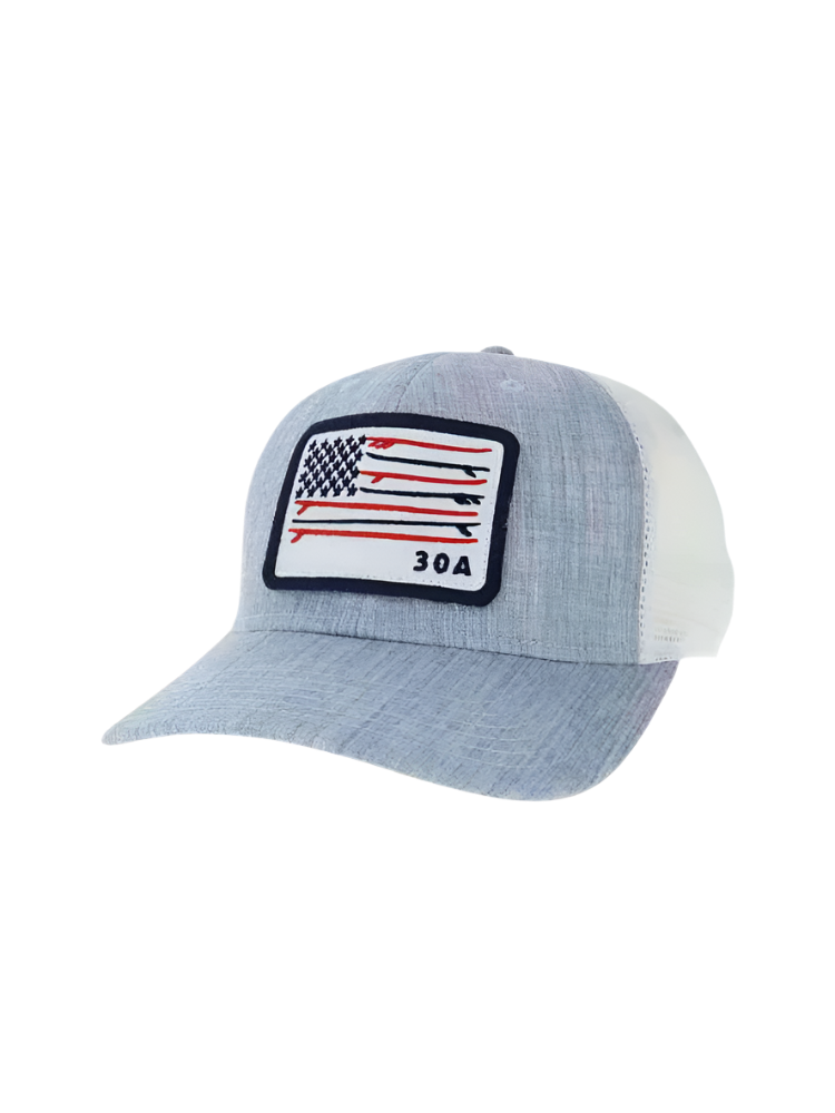 Contender Surfboard Flag Trucker Hat