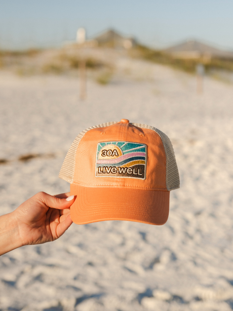 Groovy Sun Patch Hat