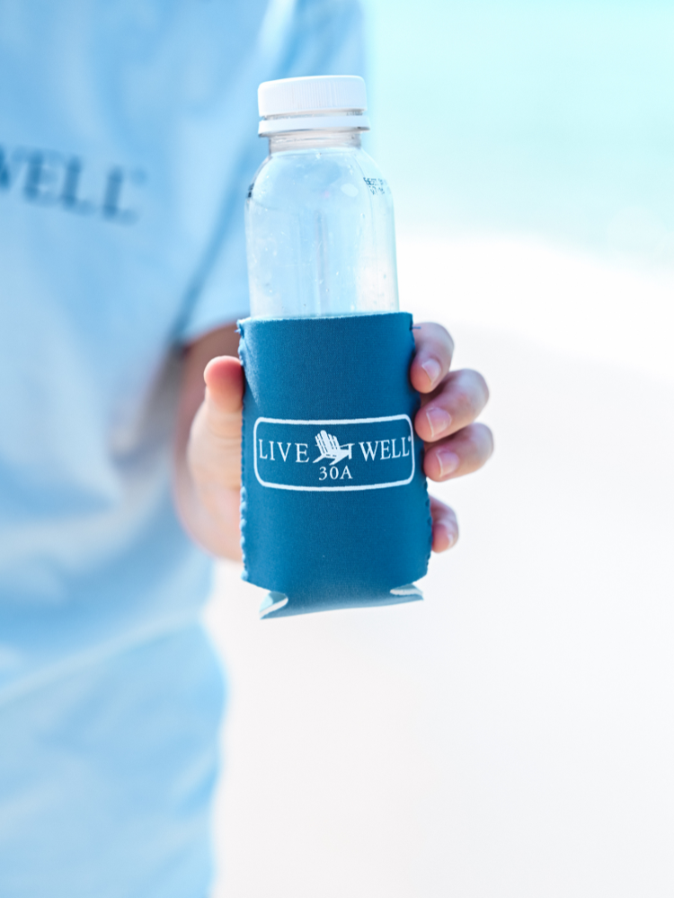 Live Well 30A Classic Logo Regular Can Cooler
