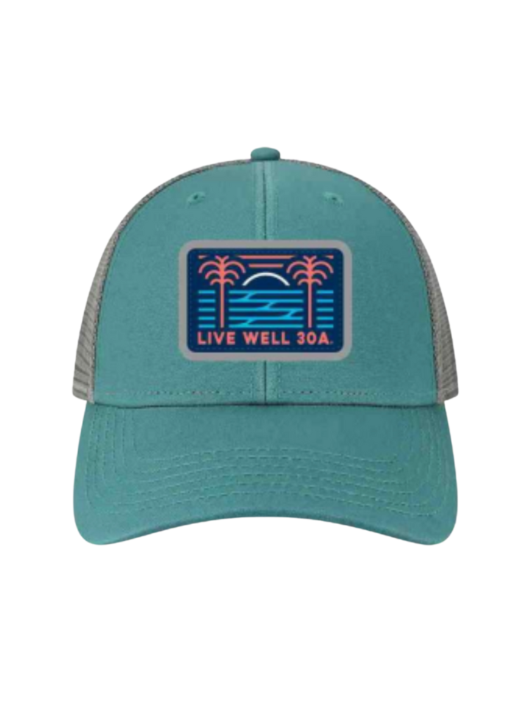 Live Well 30A Billboard Trucker Hat