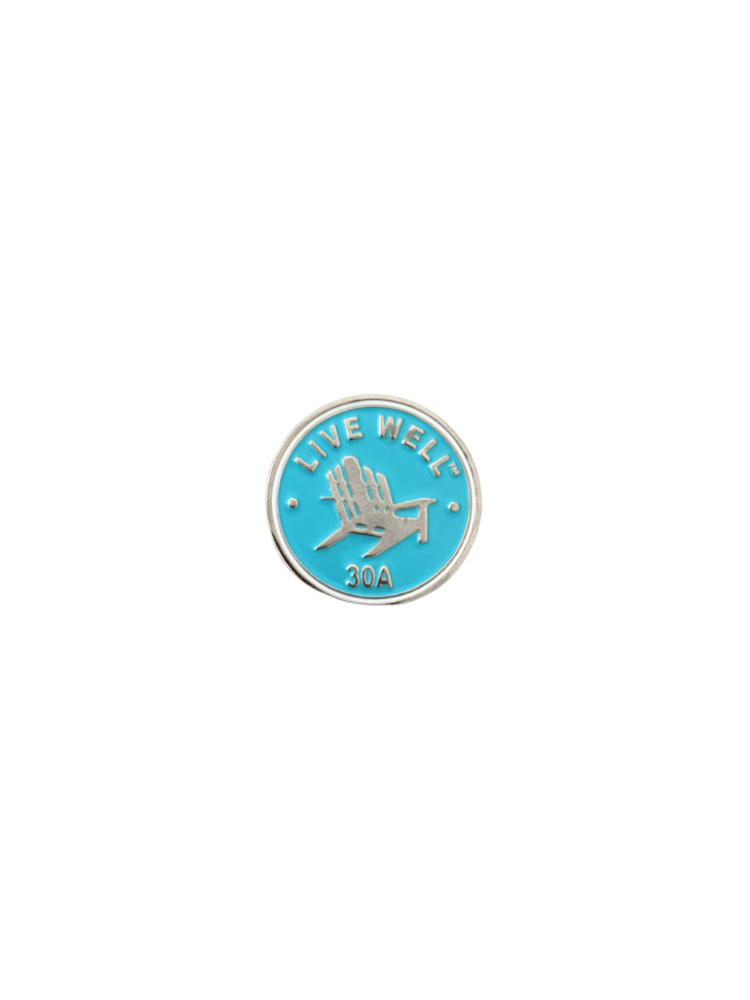 Live Well 30A Circle Logo Ball Marker