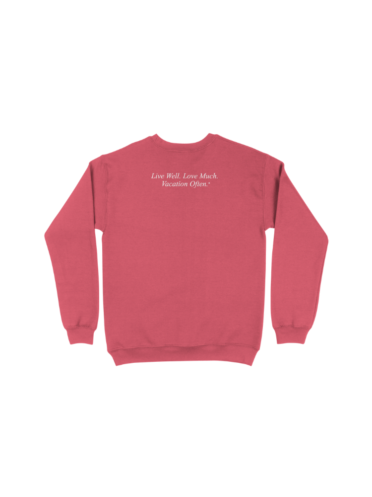 Live Well 30A Classic Logo Comfort Colors Sweatshirt