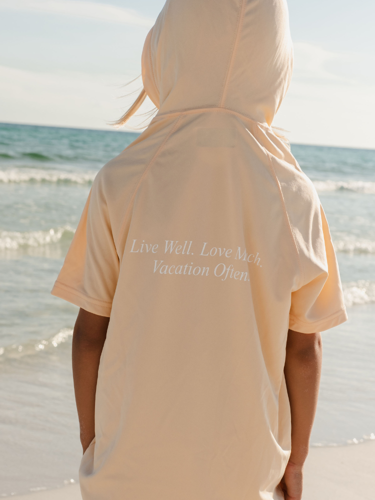 Live Well 30A Classic Logo Youth Performance Hoodie