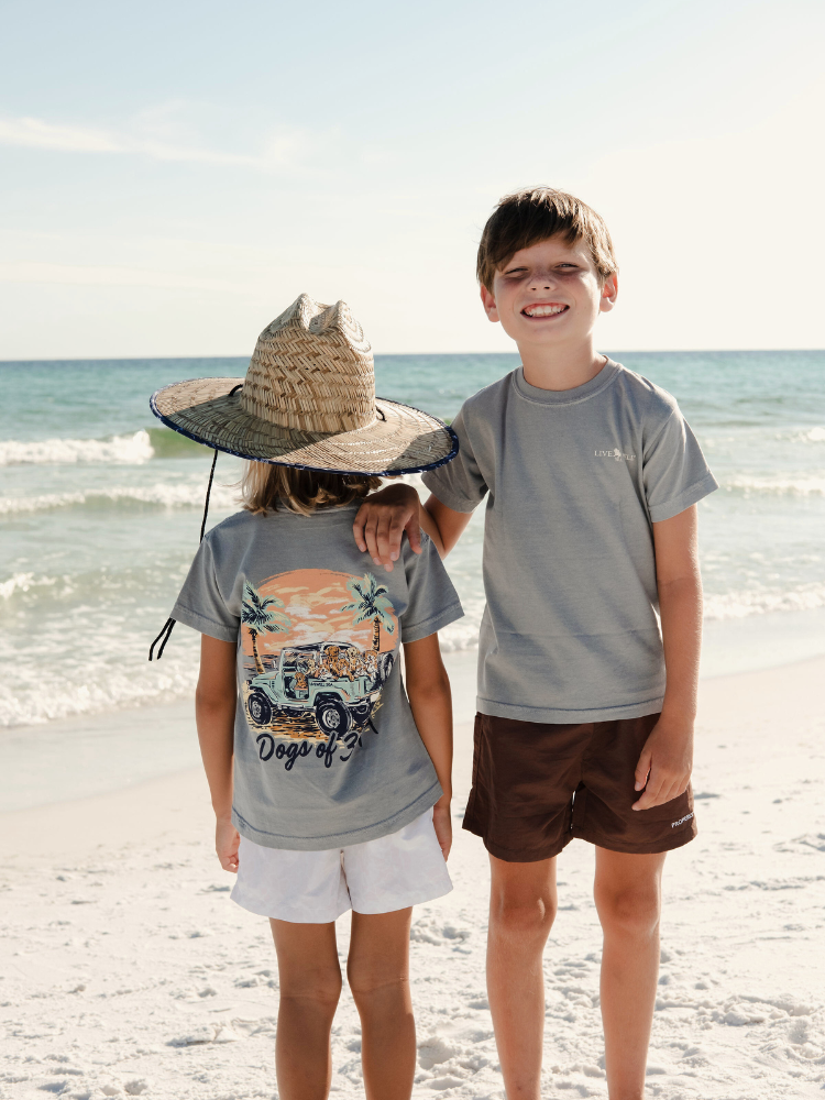 Live Well 30A Dogs of 30A Youth T-Shirt