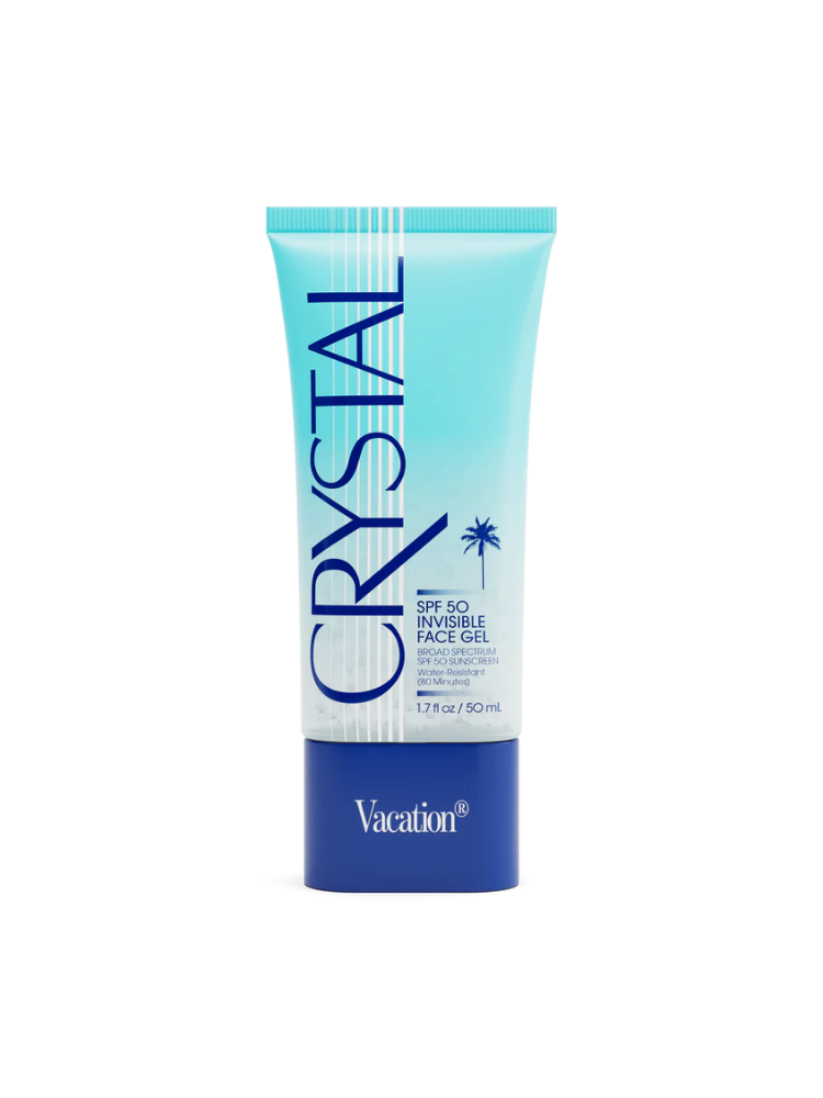Vacation Crystal Invisible Face Gel SPF 50