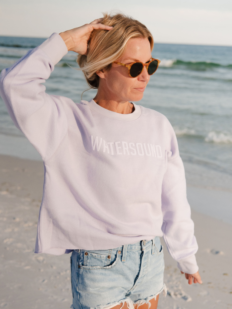 Watersound Reverse Fleece Midi Sweatshirt
