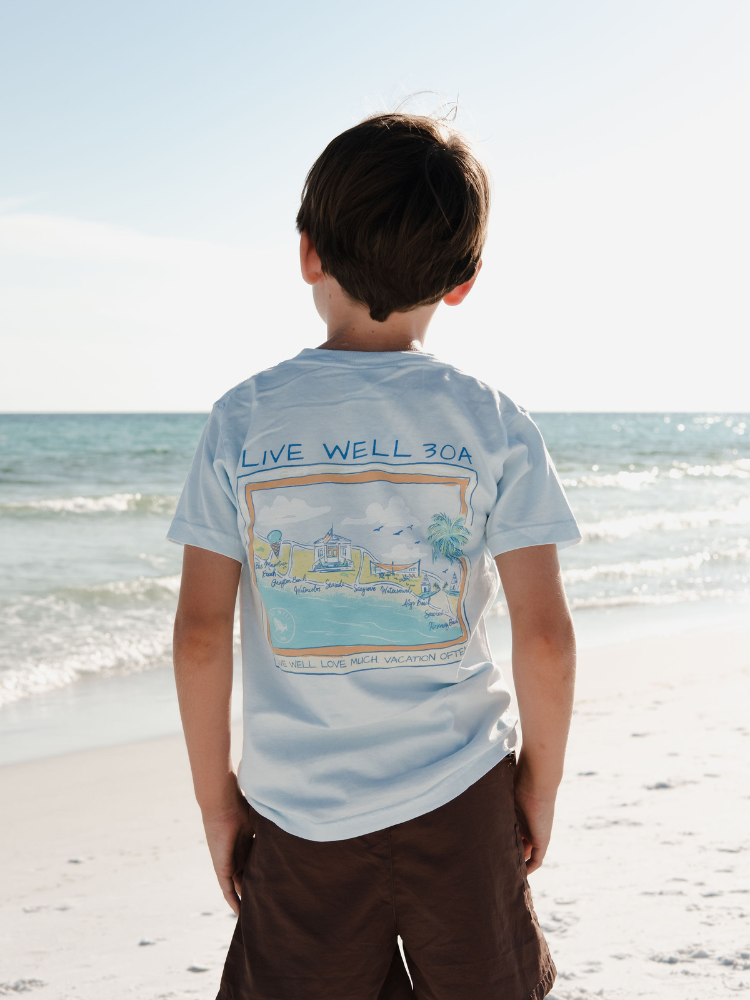 You Are Here Youth Map T-Shirt 2.0