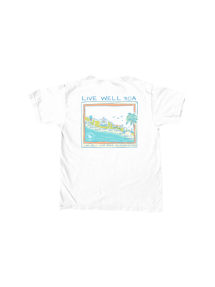 You Are Here Youth Map T-Shirt 2.0